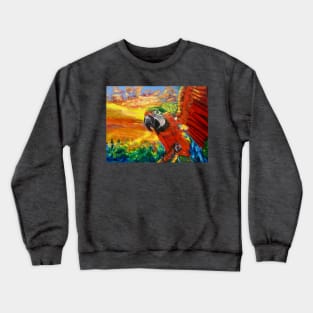 Red Bird Crewneck Sweatshirt